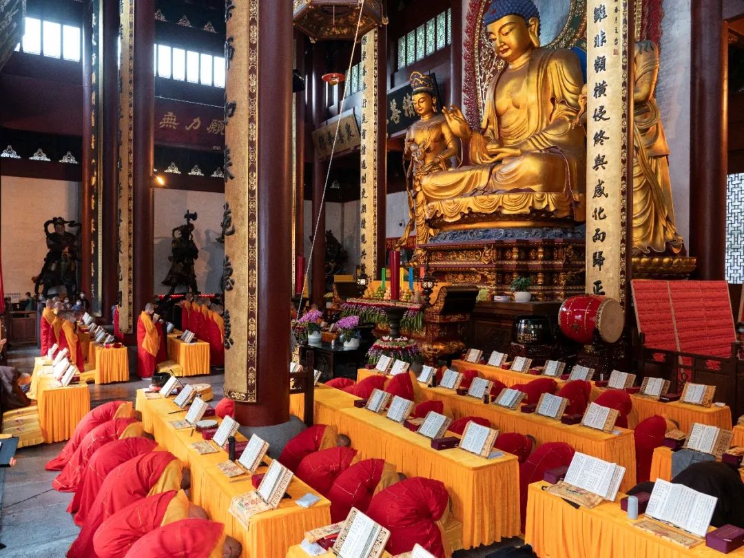 辛丑水陆法会第二日 大坛礼梁皇忏诸坛讽诵经典
